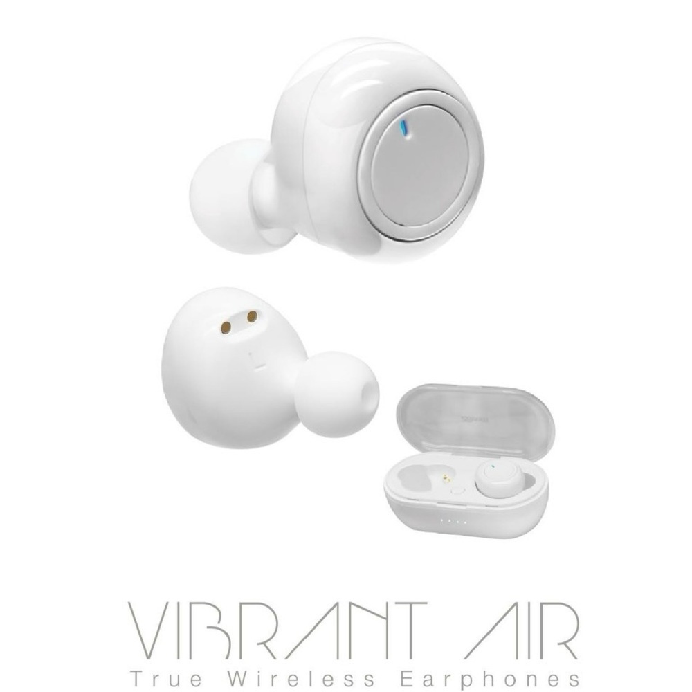 Vibrant Air True Wireless Earphones - White